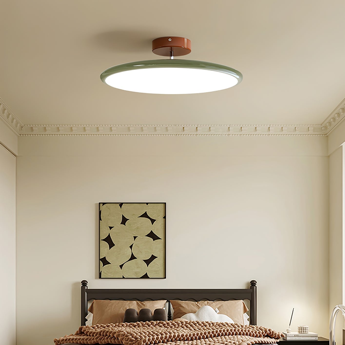 NylaGlow Colorful Adjustable Ceiling Light for Bedroom - OpalDwell