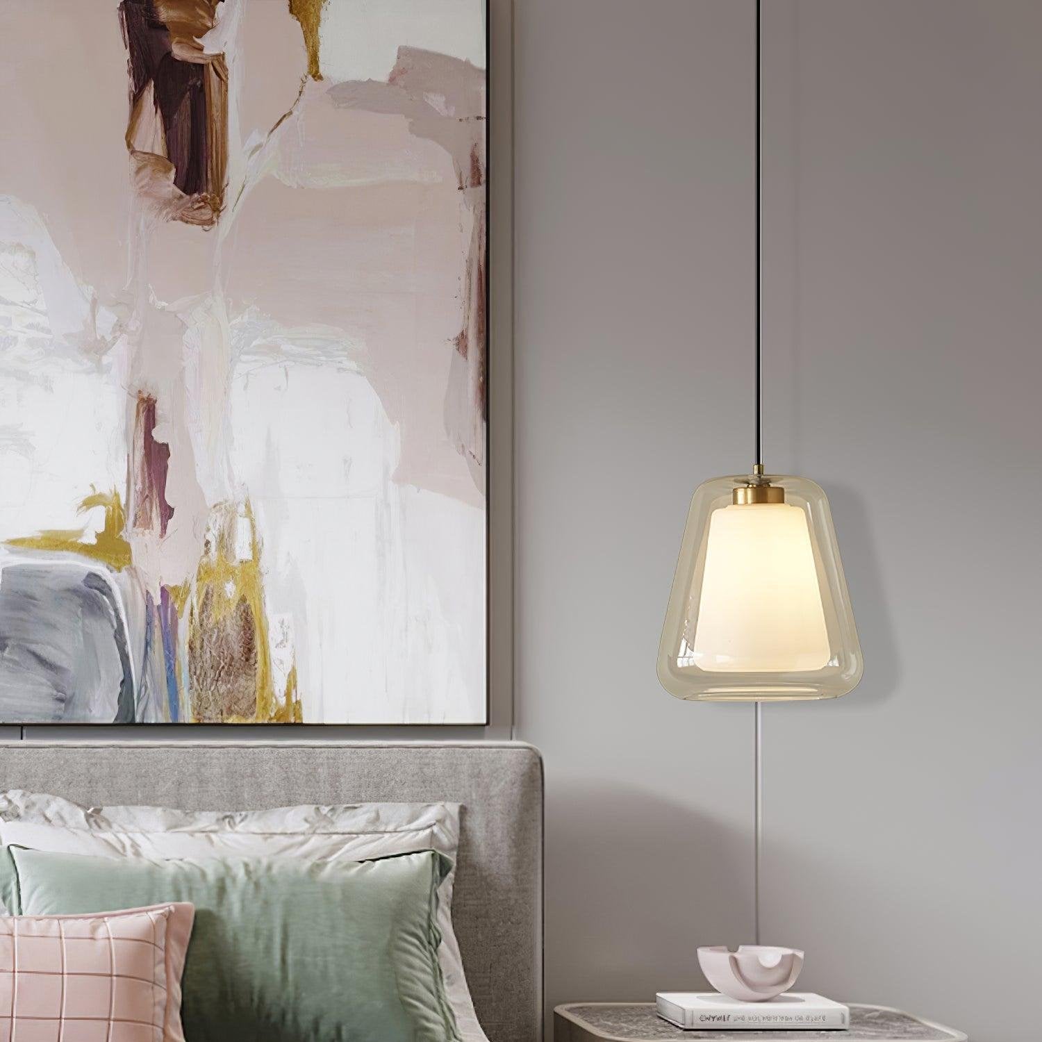AuroraFlow Pendant Light Elegant Timeless Glow In Any Room - OpalDwell