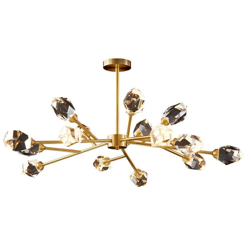 AstraLux Elegant Modern K9 Crystal Ceiling Pendant Light Fixture OpalDwell