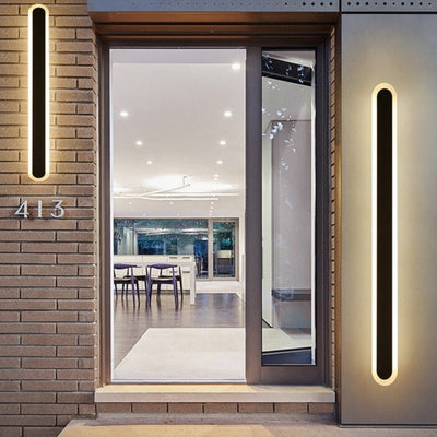 NovaLume Stylish Waterproof LED Outdoor Wall Sconce for Exterior Lighting - OpalDwell