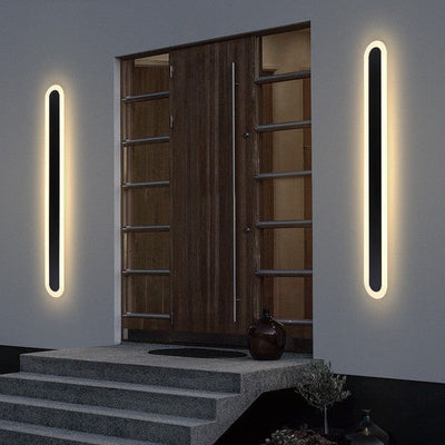 NovaLume Stylish Waterproof LED Outdoor Wall Sconce for Exterior Lighting - OpalDwell