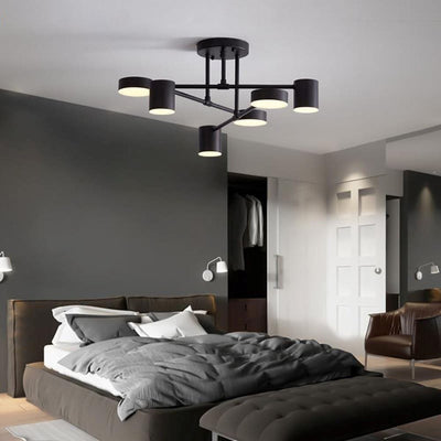 Aurelia Modern Elegant Round LED Dining Room Chandelier Light OpalDwell