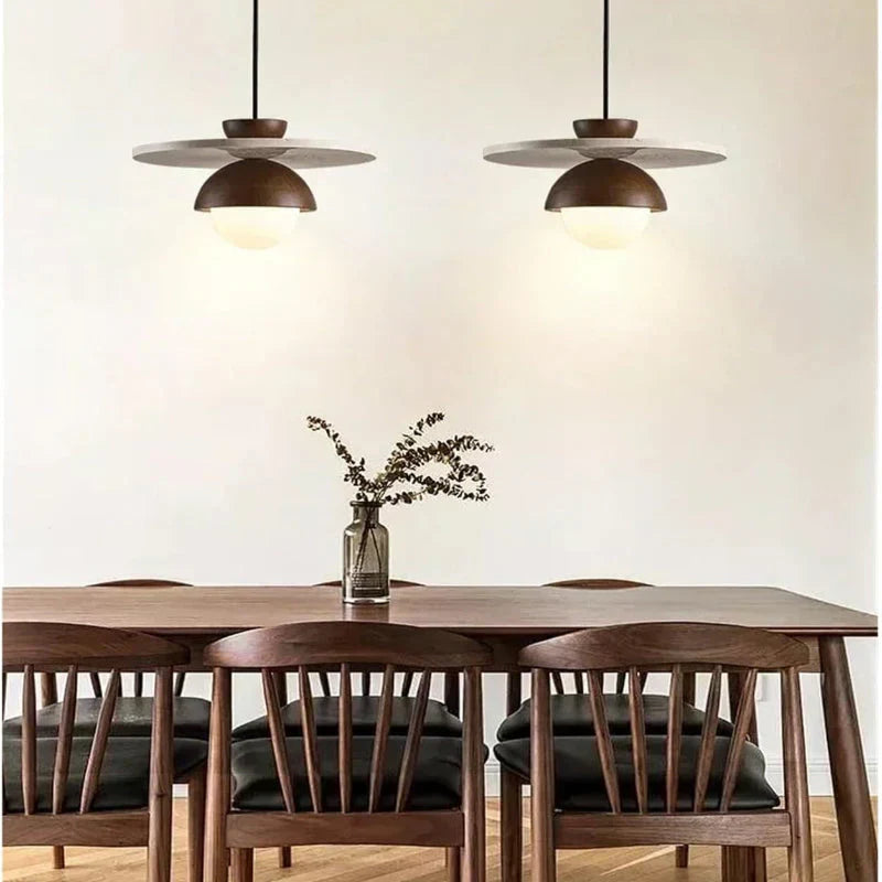 Modern Wood Pendant Light With Minimalist Design Aesthetic OpalDwell