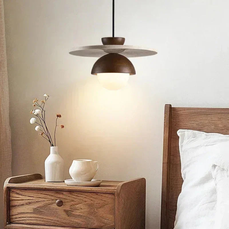 Modern Wood Pendant Light With Minimalist Design Aesthetic OpalDwell