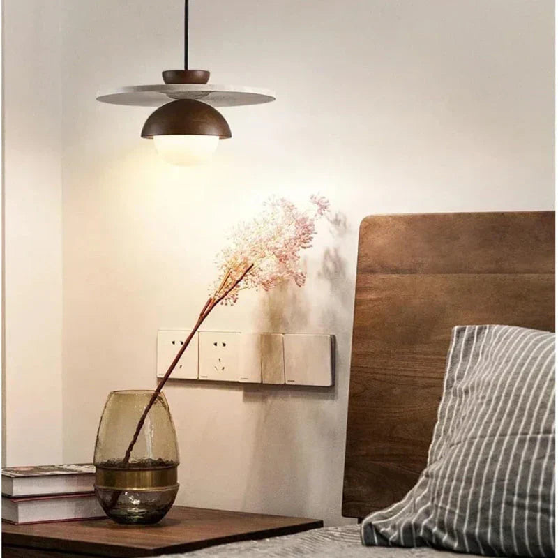 Modern Wood Pendant Light With Minimalist Design Aesthetic OpalDwell