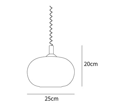 MiraMac Macaron-Shaped Pendant Light For Playful Rooms - OpalDwell