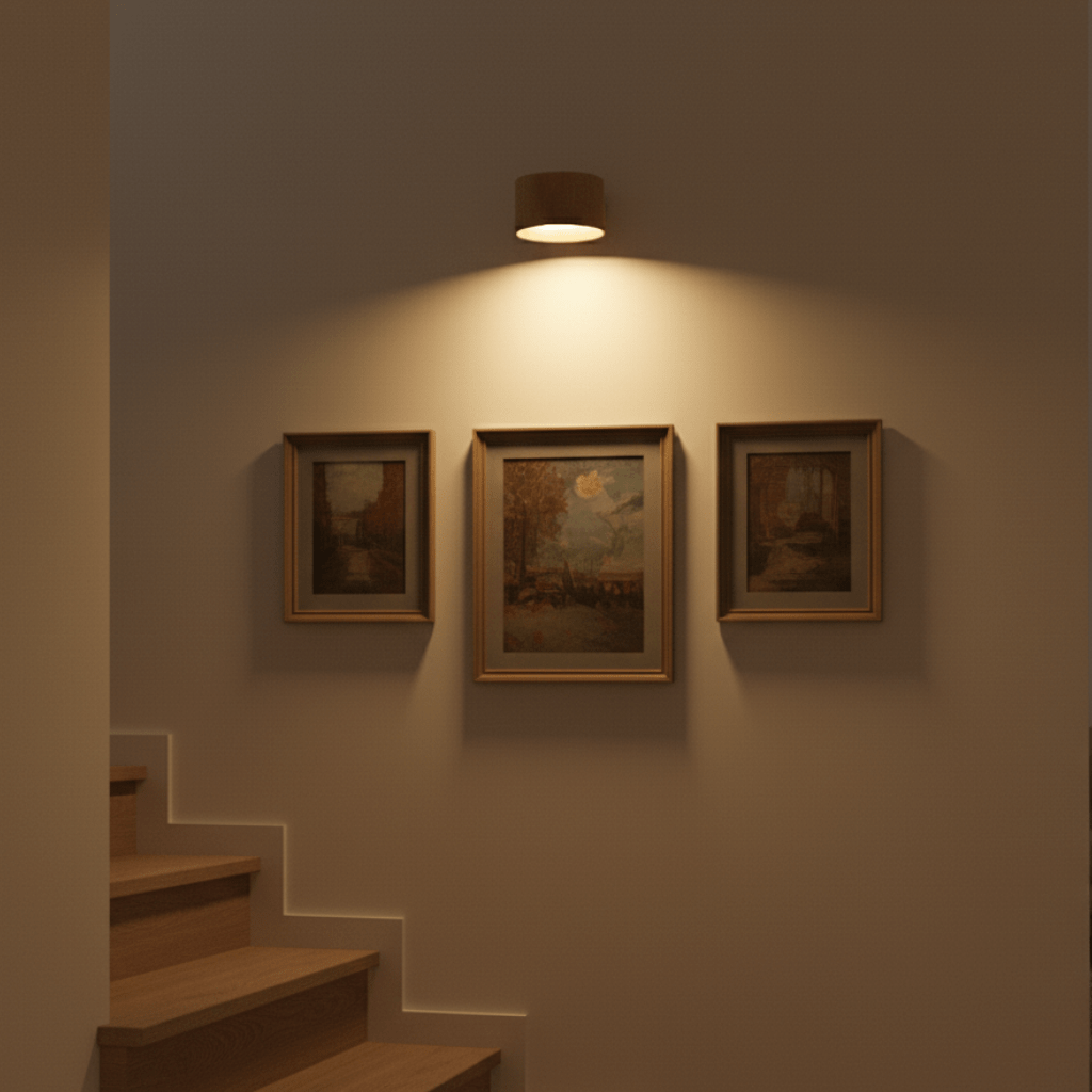 Wireless Rechargeable Wall Light With Nordic LED Design And Remote Dimming - OpalDwell