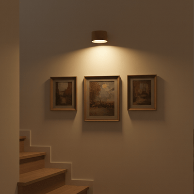 Wireless Rechargeable Wall Light With Nordic LED Design And Remote Dimming - OpalDwell