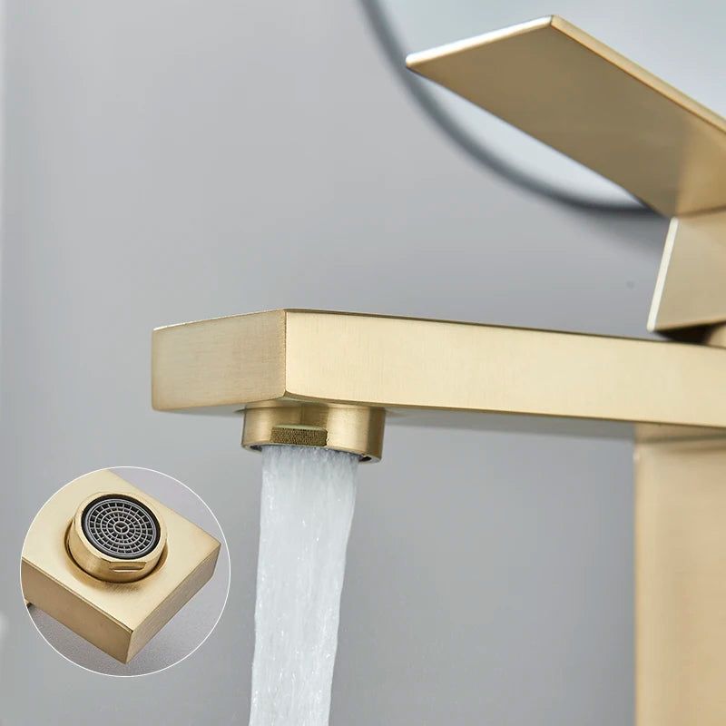 Astraea Modern Bathroom Faucet With Single-Handle Design OpalDwell