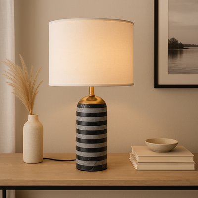 Luxury Marble Table Lamp for Modern Decorative Light - OpalDwell