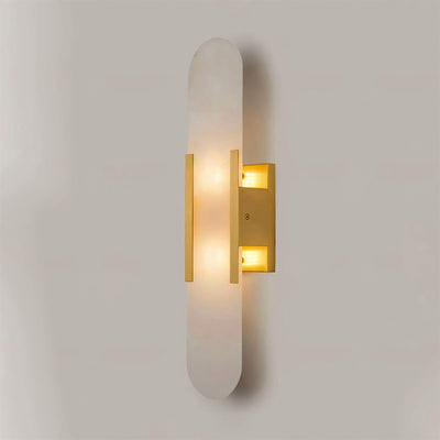 Lunara | Luxury Alabaster Wall Lamp with Warm Glow - OpalDwell
