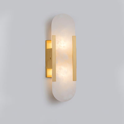 Lunara | Luxury Alabaster Wall Lamp with Warm Glow - OpalDwell