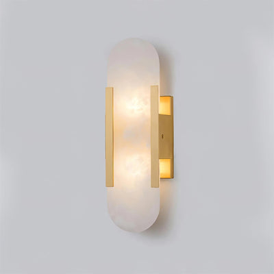 Lunara | Luxury Alabaster Wall Lamp with Warm Glow - OpalDwell