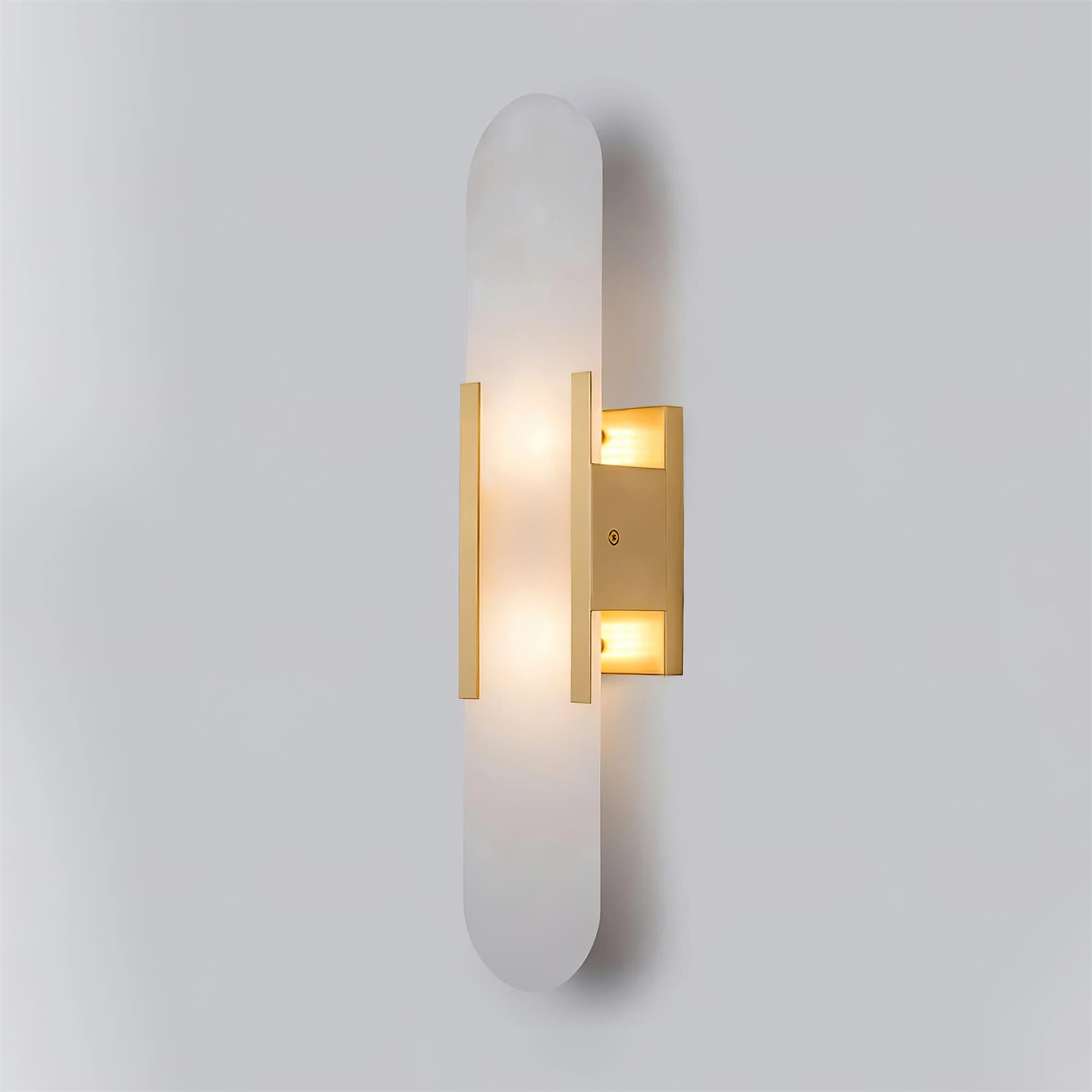 Lunara | Luxury Alabaster Wall Lamp with Warm Glow - OpalDwell