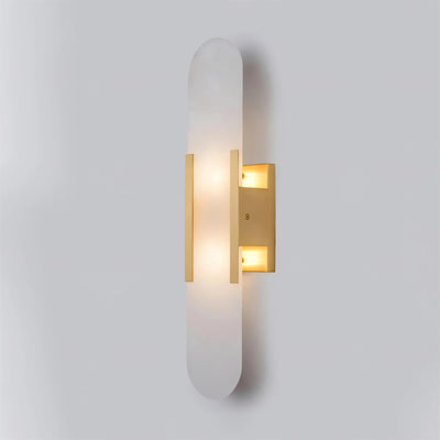 Lunara | Luxury Alabaster Wall Lamp with Warm Glow - OpalDwell