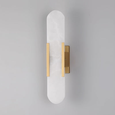 Lunara | Luxury Alabaster Wall Lamp with Warm Glow - OpalDwell