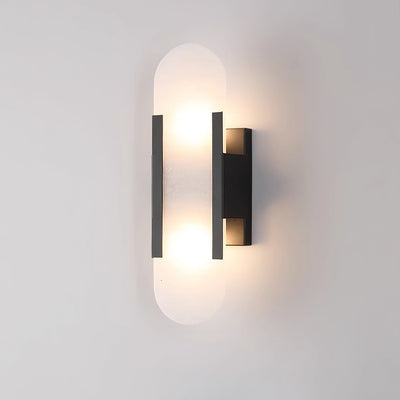 Lunara | Luxury Alabaster Wall Lamp with Warm Glow - OpalDwell