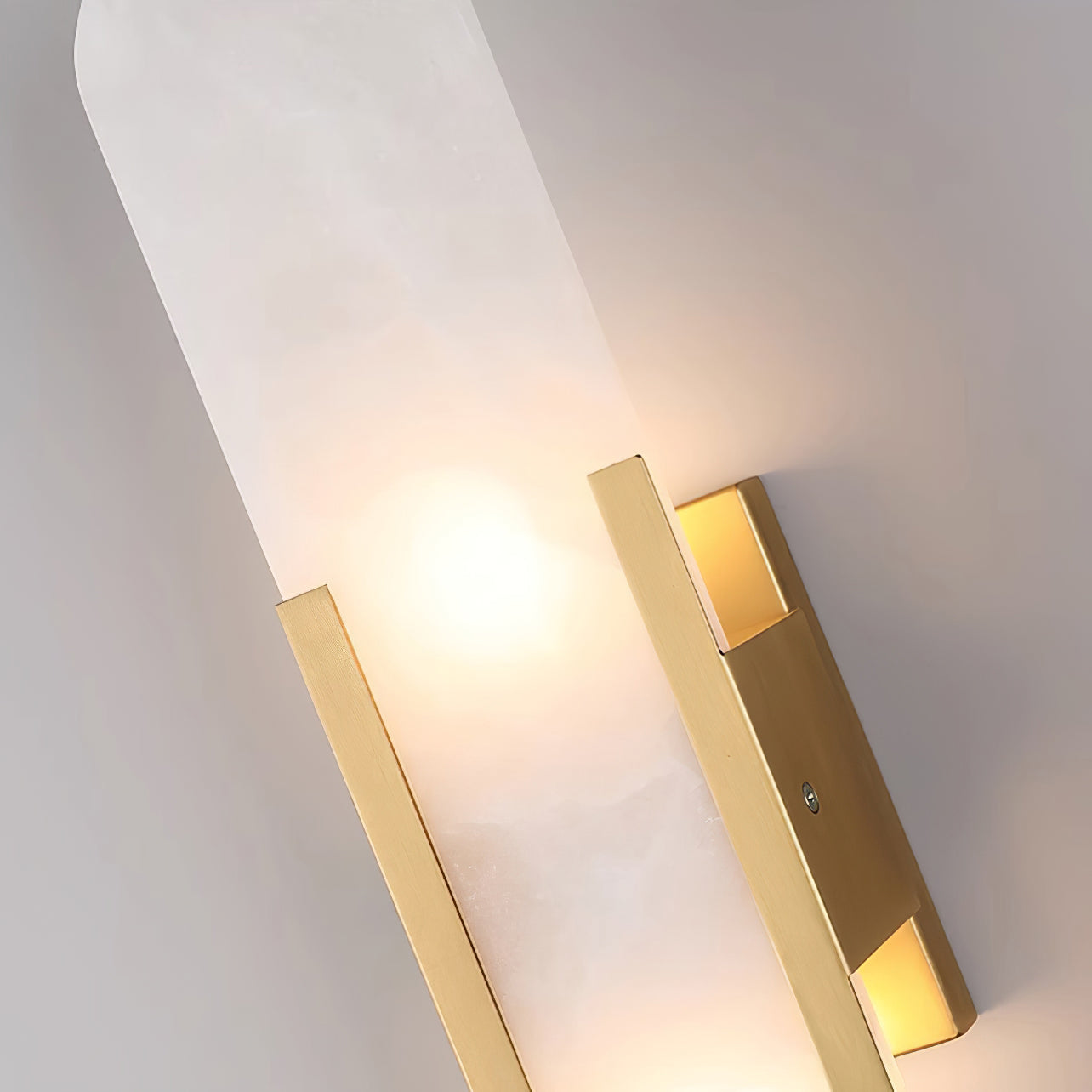 Lunara | Luxury Alabaster Wall Lamp with Warm Glow - OpalDwell