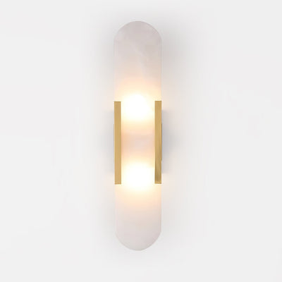 Lunara | Luxury Alabaster Wall Lamp with Warm Glow - OpalDwell