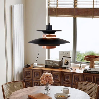 Solva Swivel Arm Pendant Lamp With Four Shades Nordic Style - OpalDwell