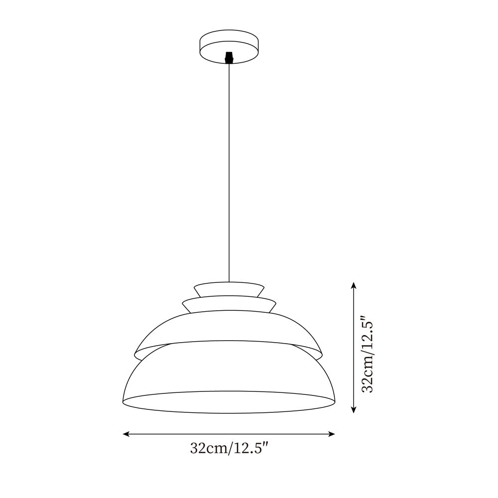 VerdantGlow Hanging Lamp for Warm Ambient Home Lighting - OpalDwell