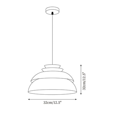 VerdantGlow Hanging Lamp for Warm Ambient Home Lighting - OpalDwell