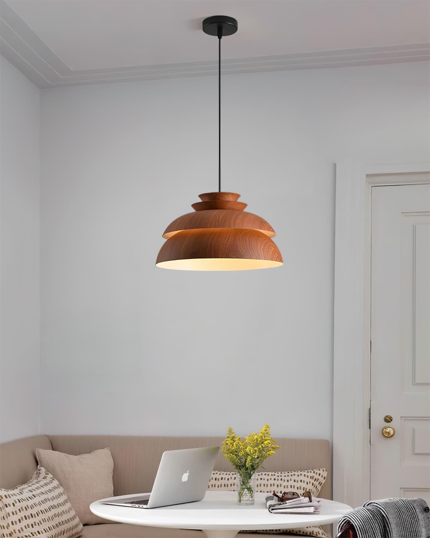 VerdantGlow Hanging Lamp for Warm Ambient Home Lighting - OpalDwell