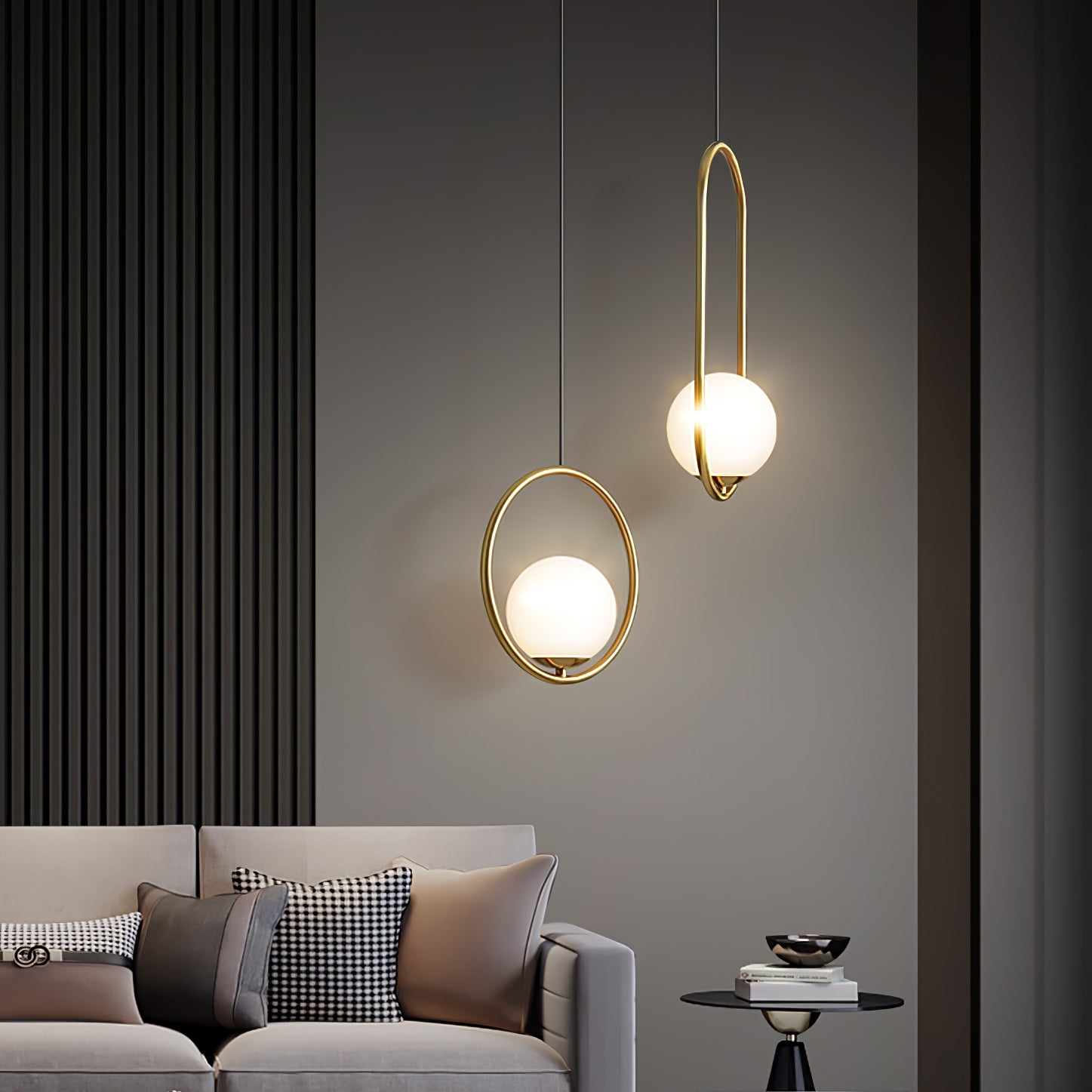 Lyra Modern Pendant Lamp With Elegant Minimal Design - OpalDwell