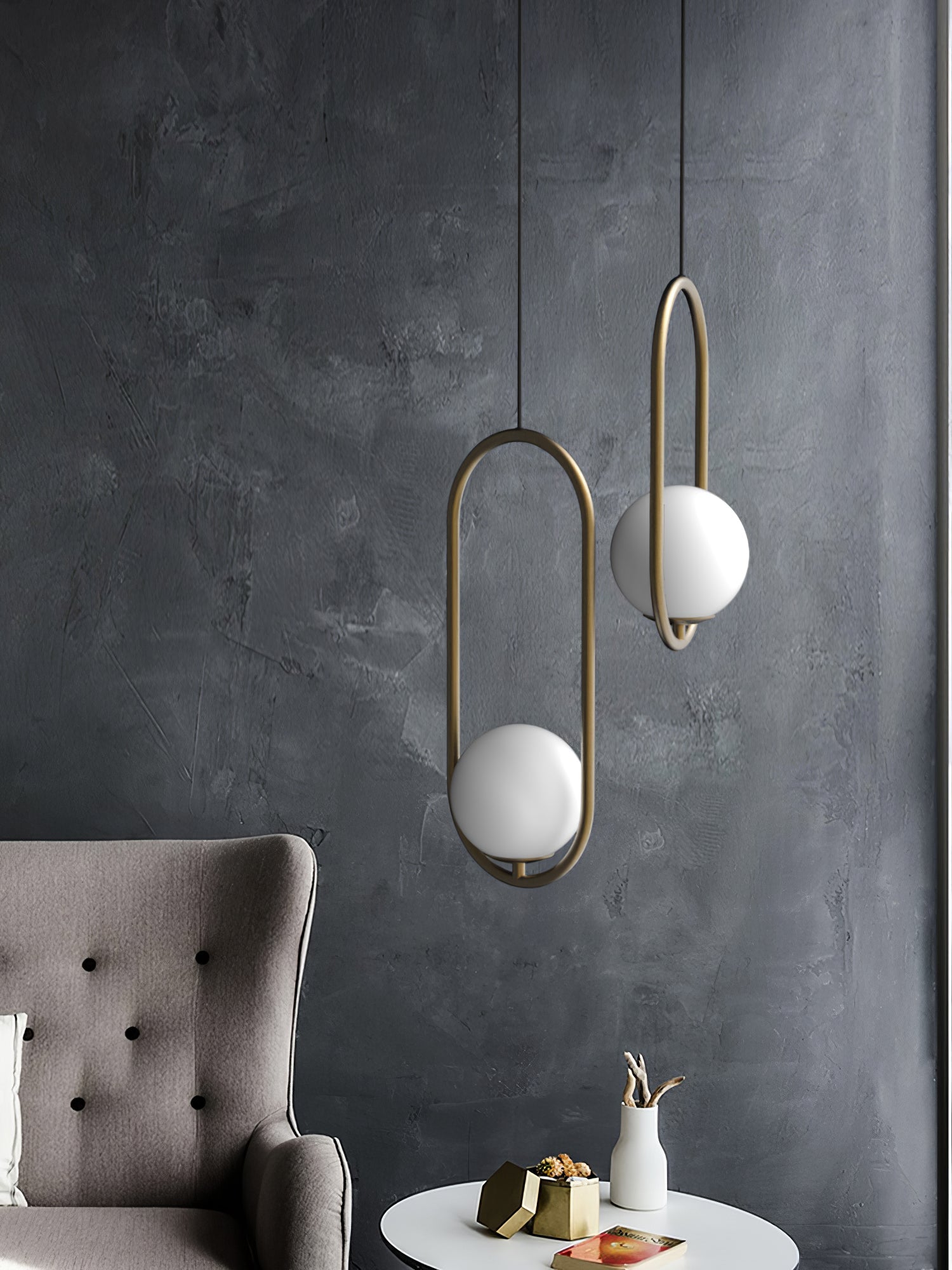 Lyra Modern Pendant Lamp With Elegant Minimal Design - OpalDwell