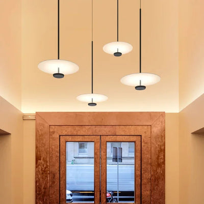 AstraLuma Arc Ring Pendant Light for Modern Living Rooms OpalDwell