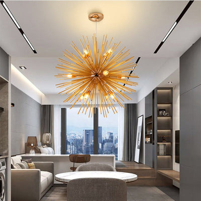 Contemporary Dandelion-Style Chandelier | OpalDwell - OpalDwell