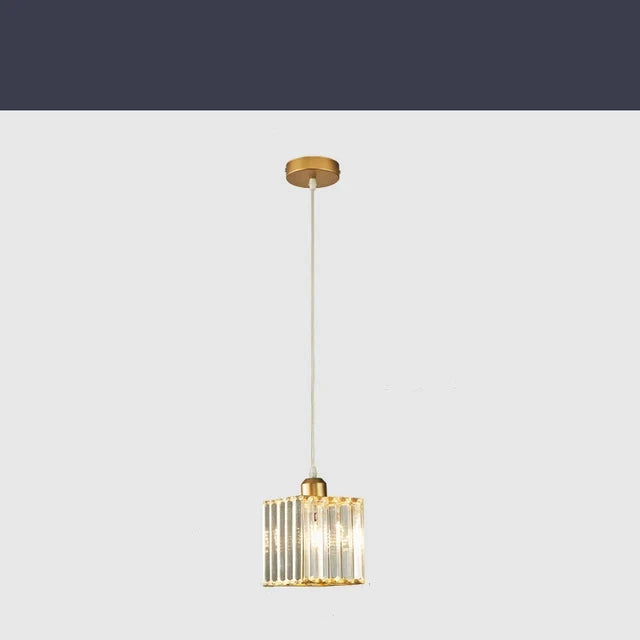 Luminora Crystal Pendant Light With LED And K9 Crystals - OpalDwell
