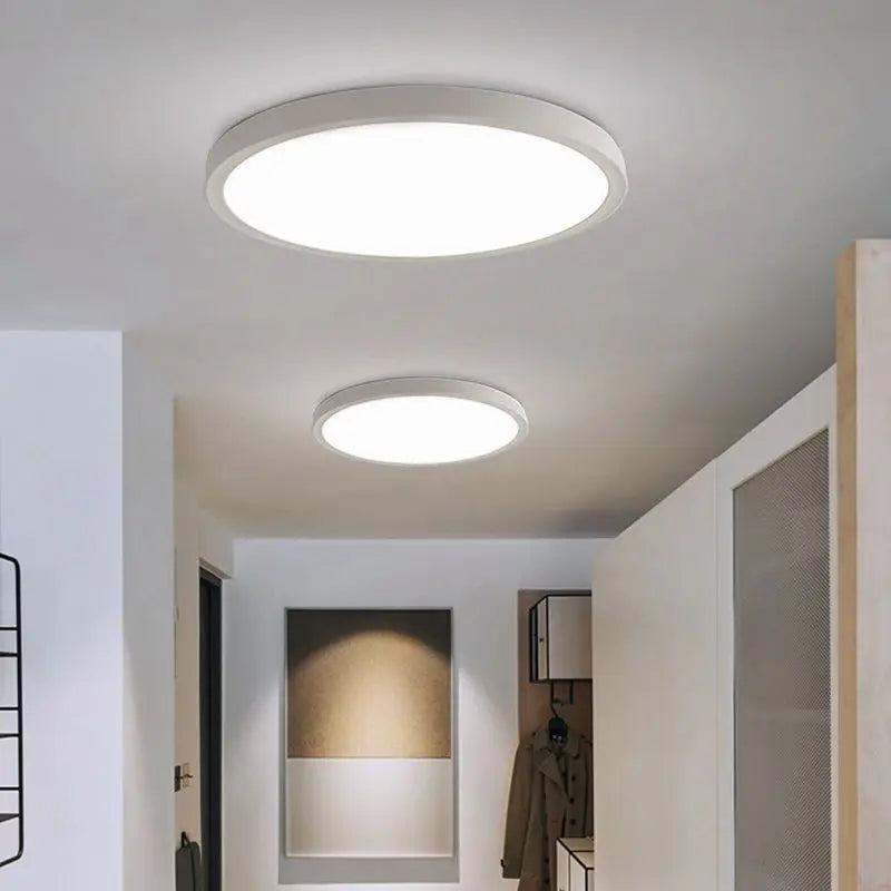 LumaNova Minimalist LED Ceiling Lamp For Modern Spaces - OpalDwell