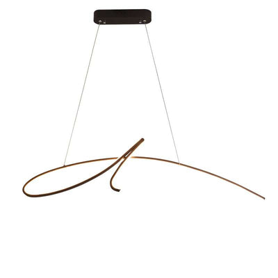 CirroNova | Modern Strip Pendant Light For Living Room - OpalDwell