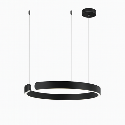 CirqueCircle Pendant Light with Integrated LED for Home - OpalDwell