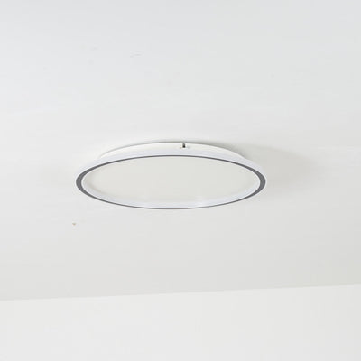 CirroNova UltraThin Circular LED Ceiling Light Minimal Flush Mount - OpalDwell