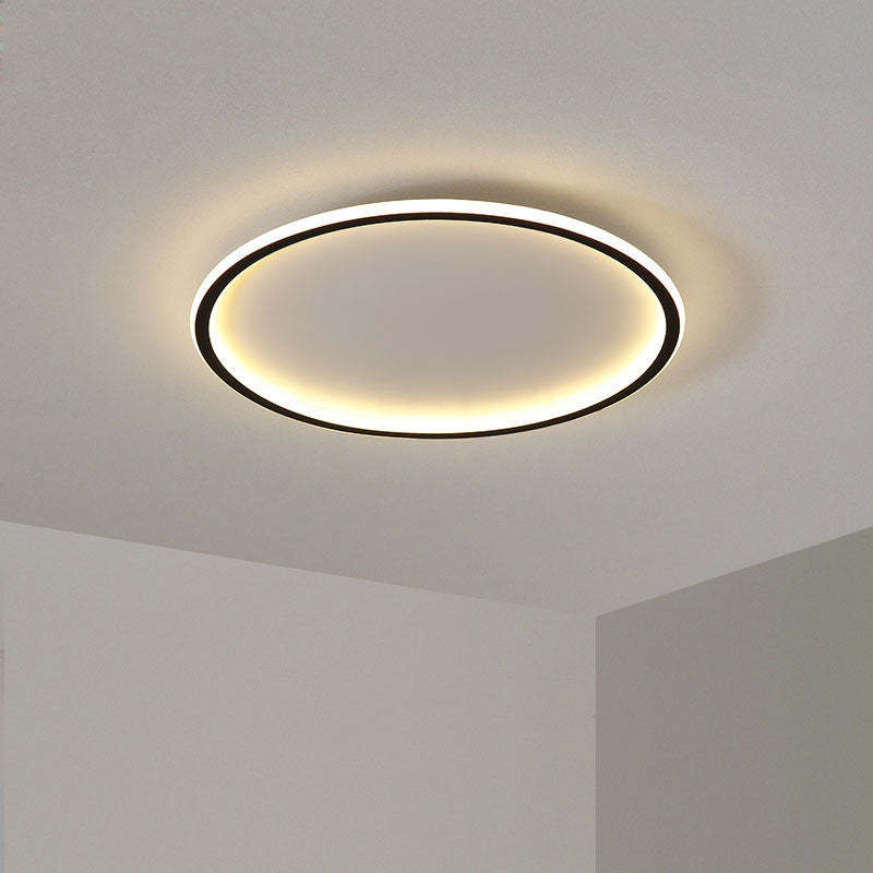 CirroNova UltraThin Circular LED Ceiling Light Minimal Flush Mount - OpalDwell