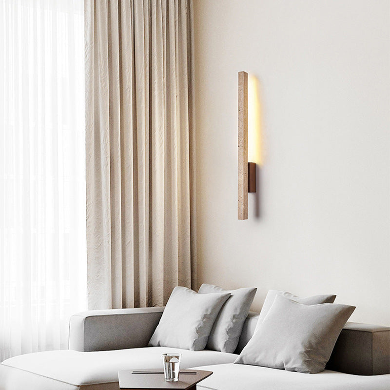 Contemporary Linear Wall Light With LED Decorative Wall Lamp - OpalDwell
