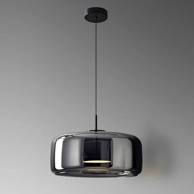 Aurelo Glass Globe Pendant Light Modern Minimal Glow - OpalDwell