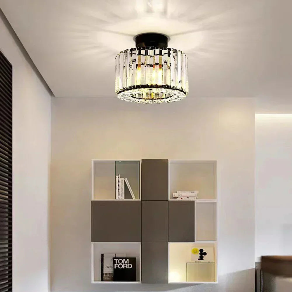 Celestia Crystal Ceiling Light For Modern Homes Premium - OpalDwell
