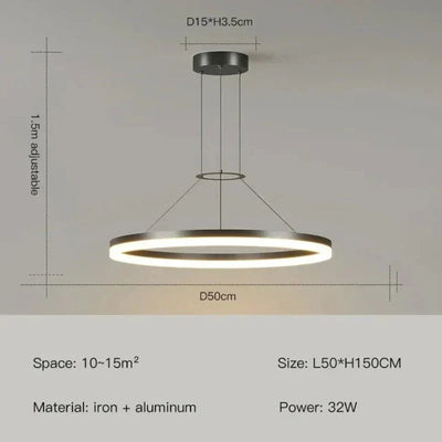 ChicRadiance - Slim hanging lamp | OpalDwell - OpalDwell