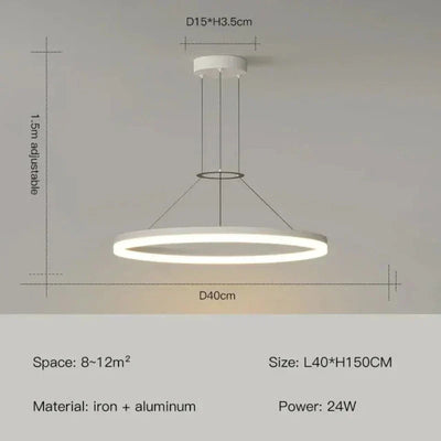 ChicRadiance - Slim hanging lamp | OpalDwell - OpalDwell