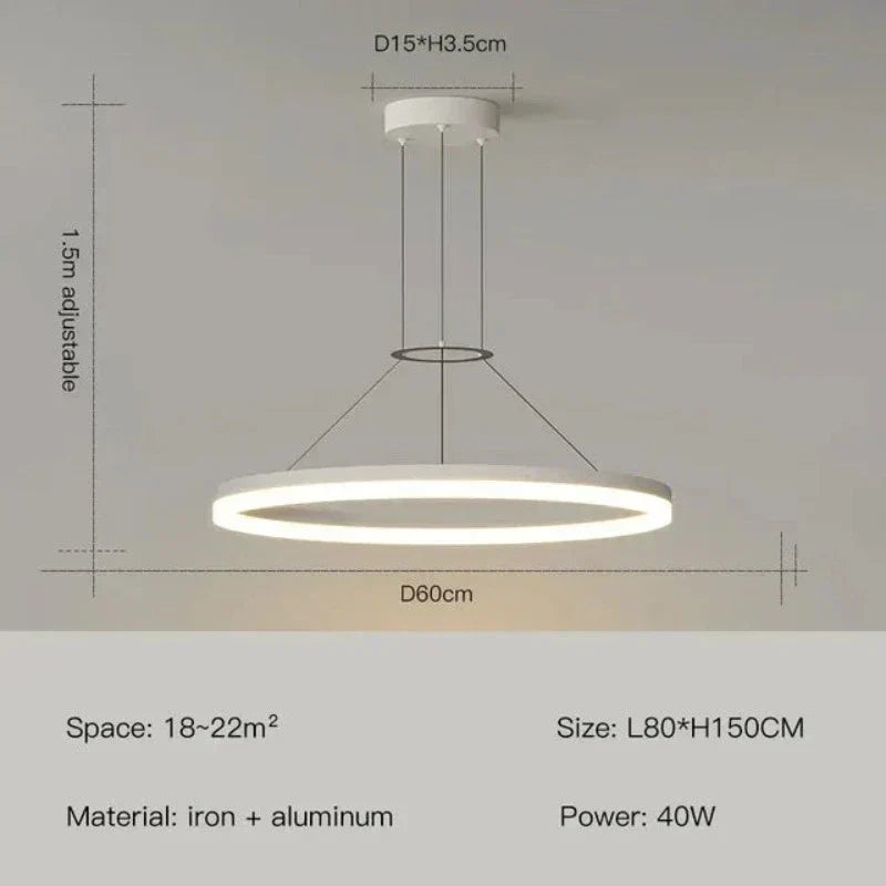ChicRadiance - Slim hanging lamp | OpalDwell - OpalDwell