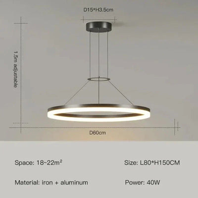 ChicRadiance - Slim hanging lamp | OpalDwell - OpalDwell
