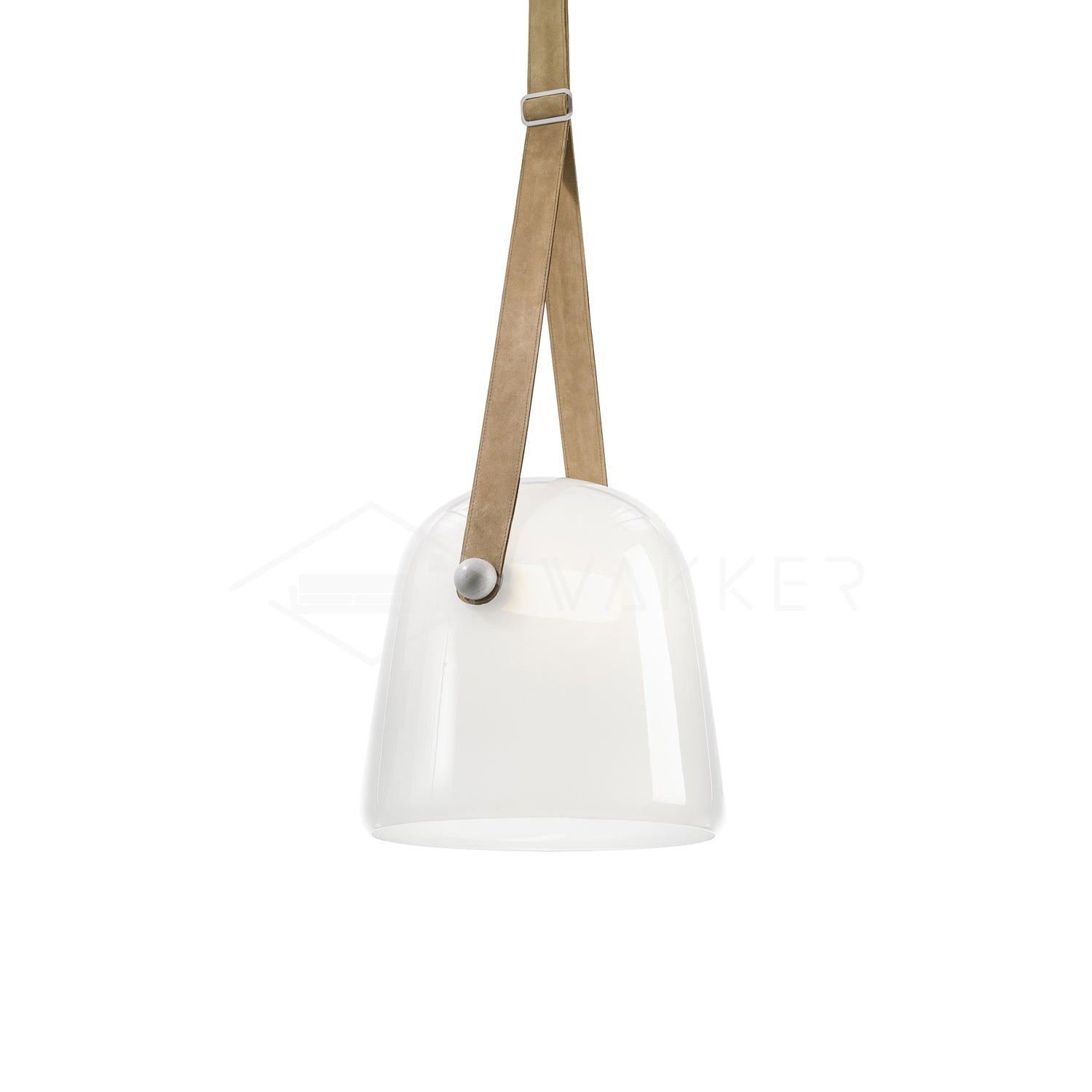 AerisLume | Modern Glass and Metal Pendant Lamp for Homes - OpalDwell