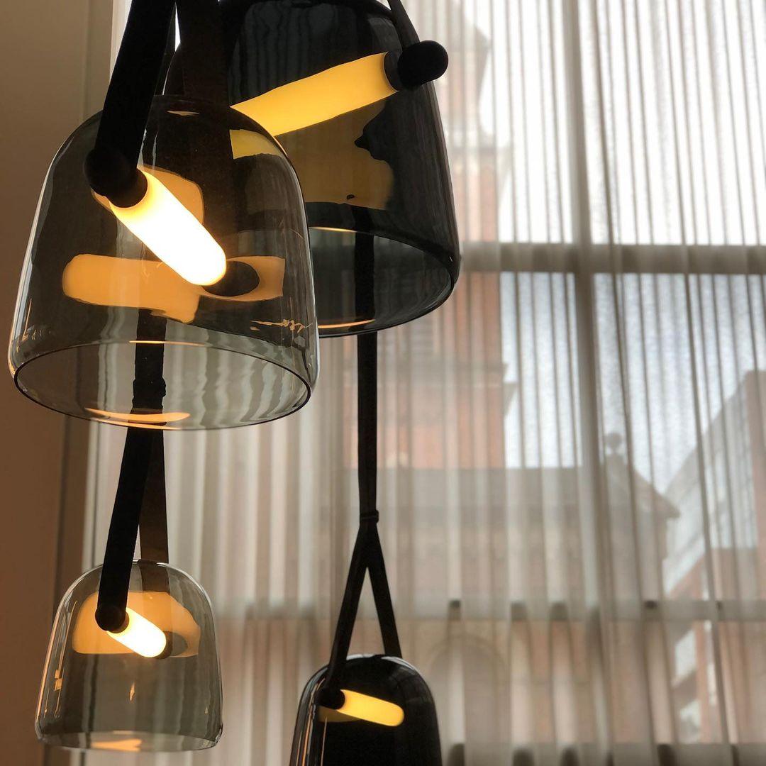AerisLume | Modern Glass and Metal Pendant Lamp for Homes - OpalDwell