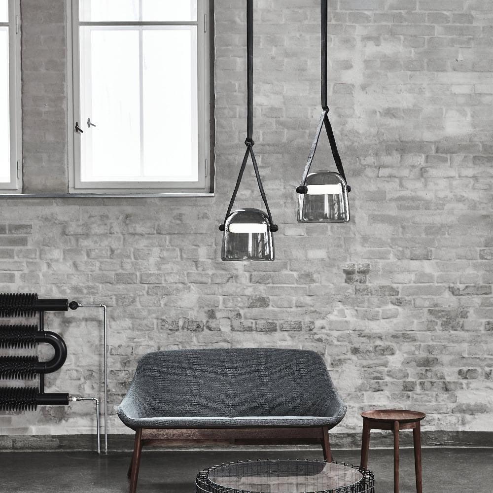 AerisLume | Modern Glass and Metal Pendant Lamp for Homes - OpalDwell