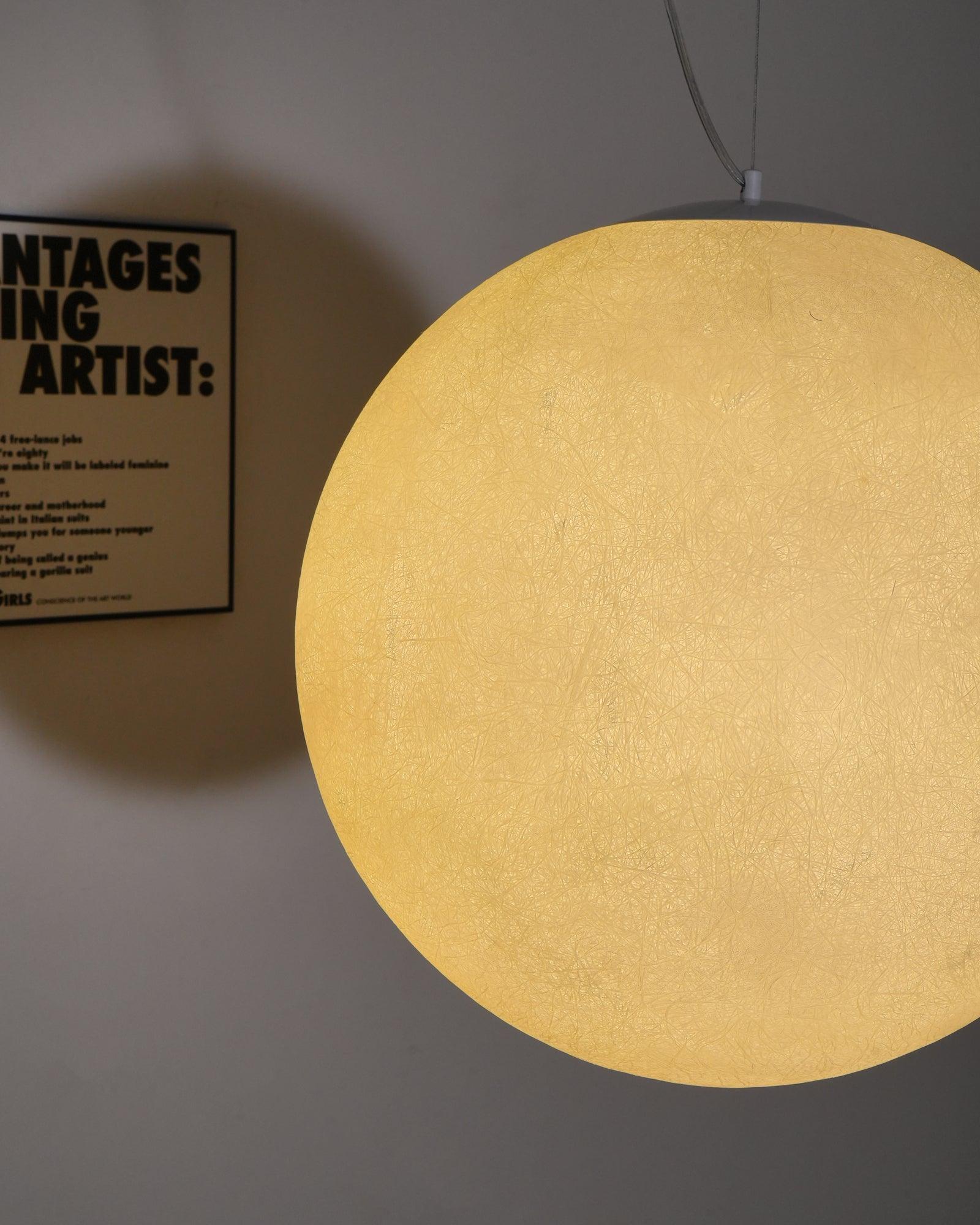 LunaraGlow Moonlight Pendant Lamp for Cozy Ambience - OpalDwell
