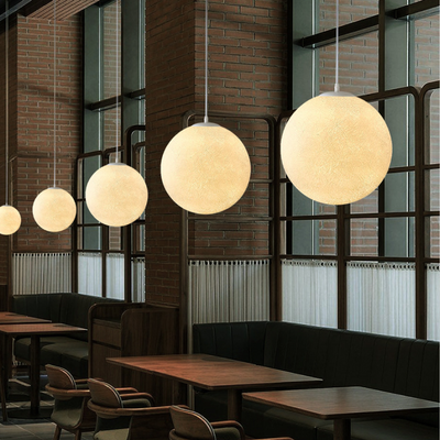 LunaWeave Moon Pattern Pendant Light In Bamboo Shade OpalDwell