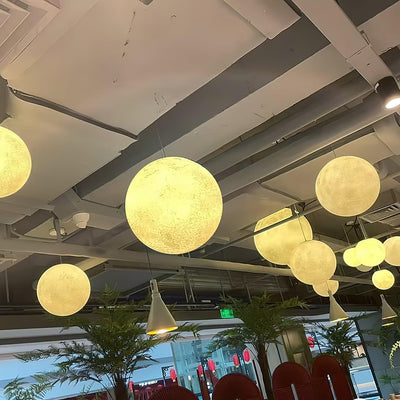 LunaraGlow Moonlight Pendant Lamp for Cozy Ambience - OpalDwell